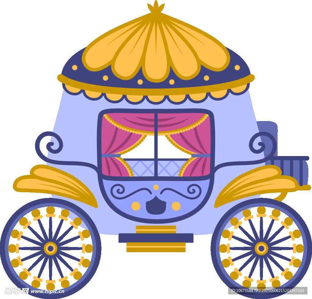 夢幻童話風南瓜馬車