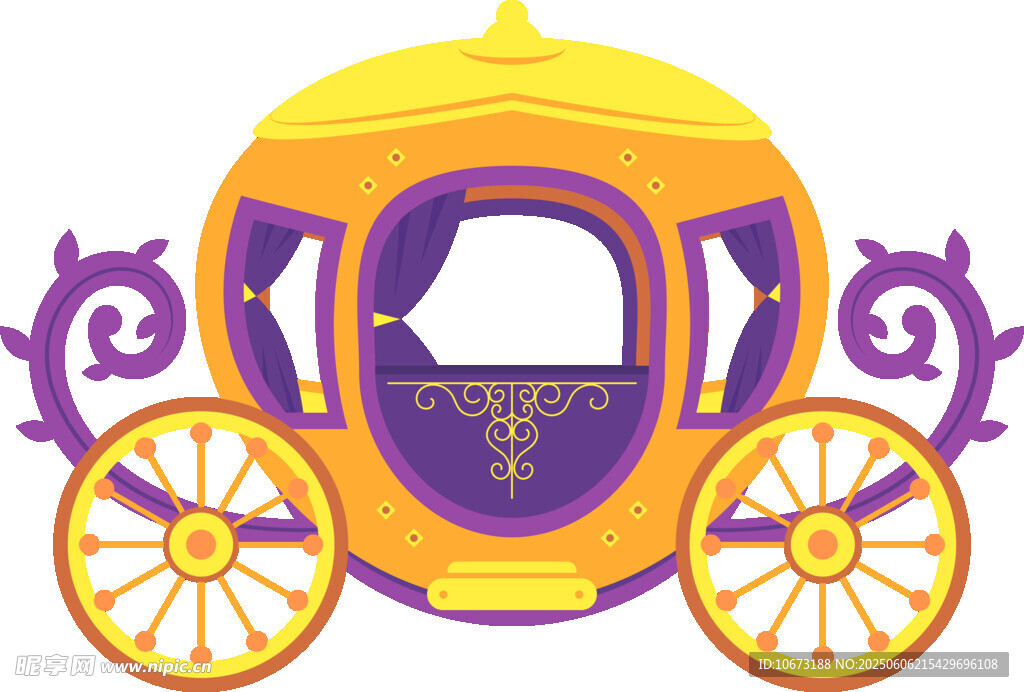 夢幻童話風南瓜馬車