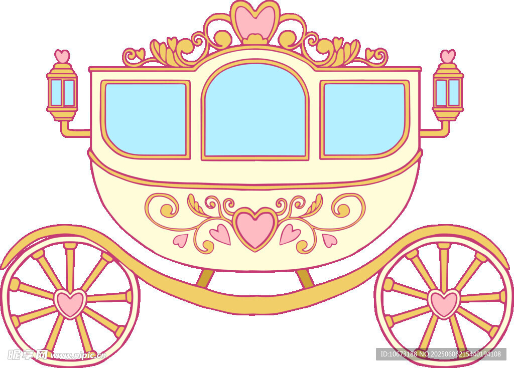 夢幻公主風南瓜馬車
