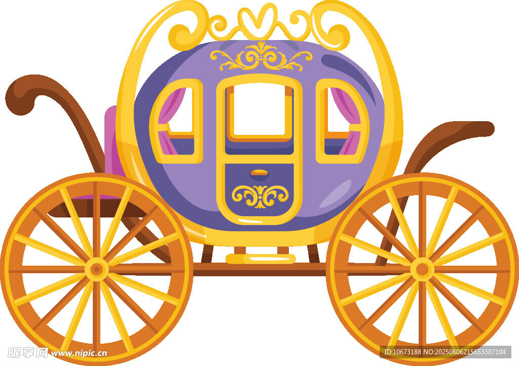 夢(mèng)幻金色南瓜馬車