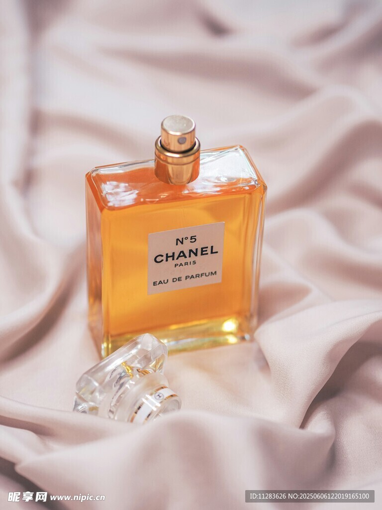 奢華香水瓶與精致項鏈