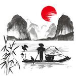 江上漁者圖