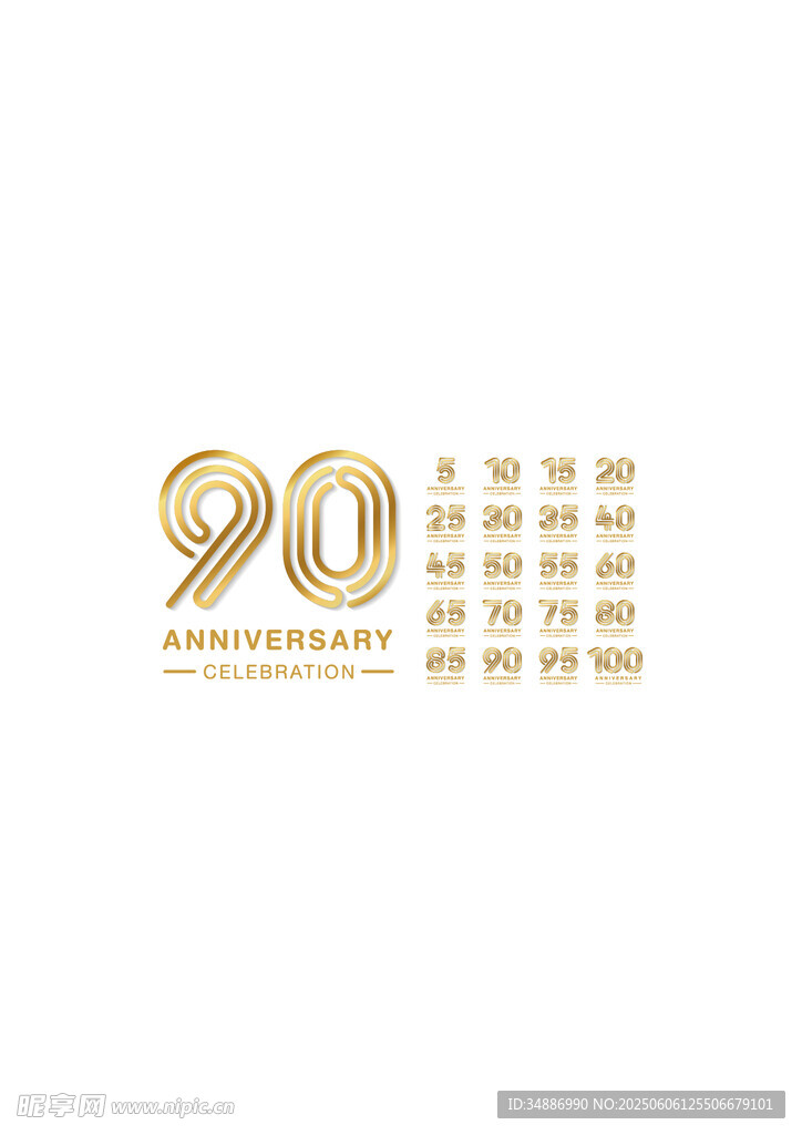 90周年紀(jì)念標(biāo)志設(shè)計(jì)