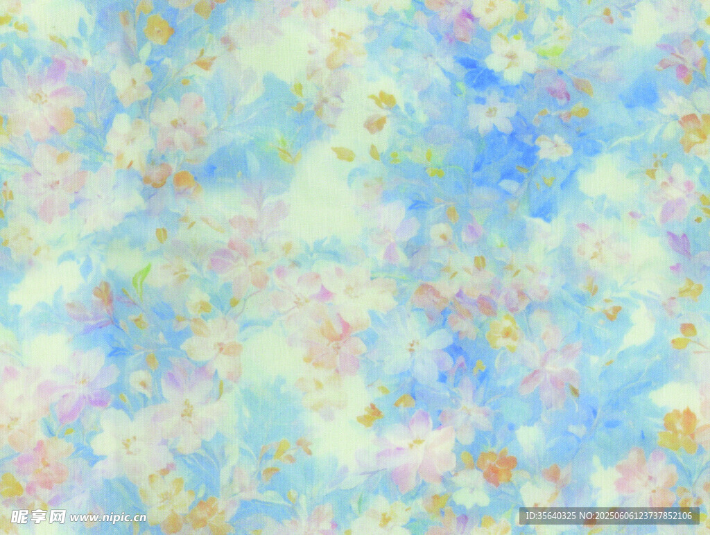 夢幻多彩抽象水彩紋理背景