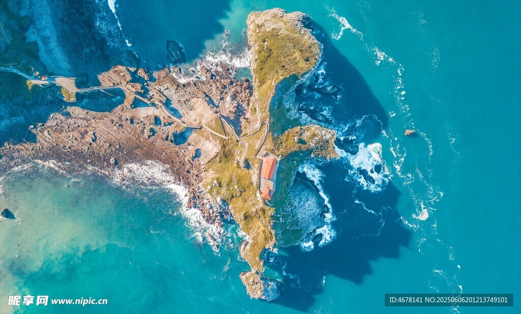 海島俯瞰美景