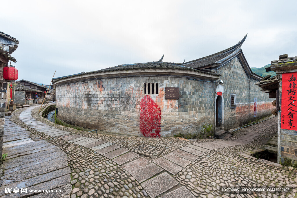 古村落中的傳統建筑風貌