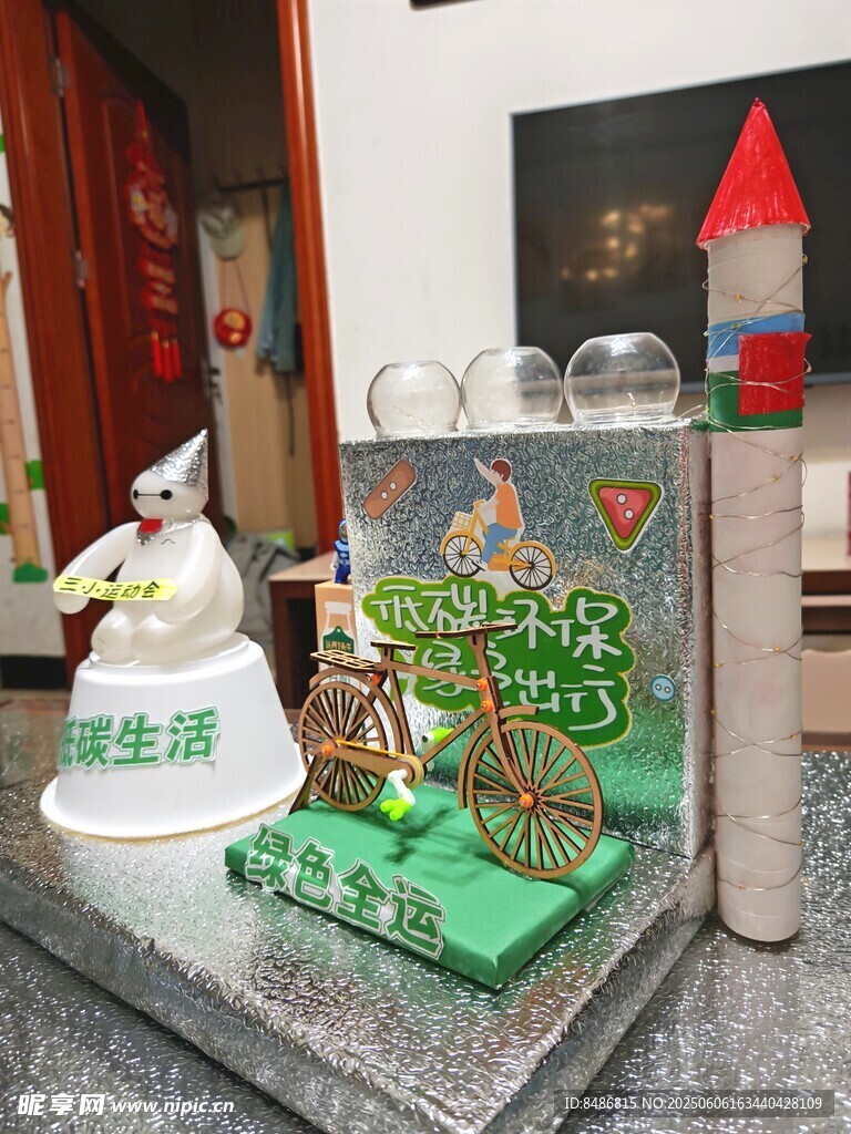 精致手工藝品展示