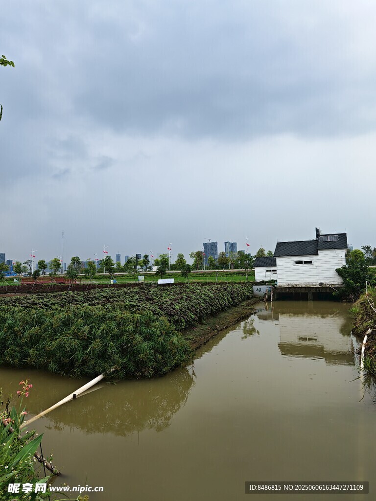 鄉(xiāng)村河畔風(fēng)景