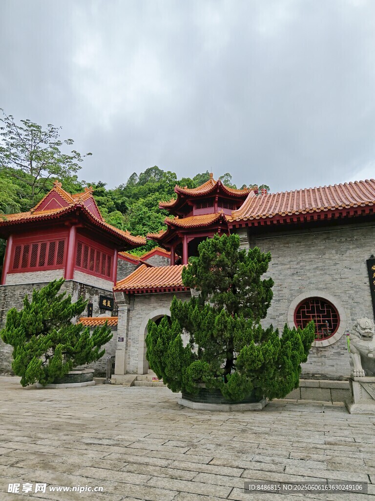 中式古建筑庭院景觀
