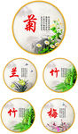 梅蘭竹菊