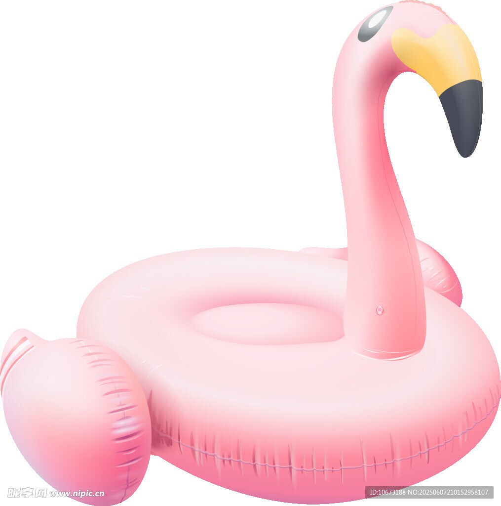 粉色火烈鳥充氣游泳圈