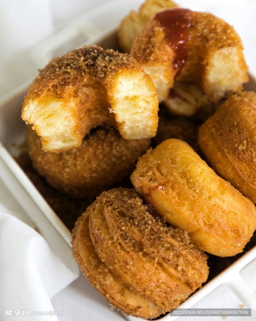 美味油炸糕點集錦