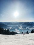 冬日雪山美景