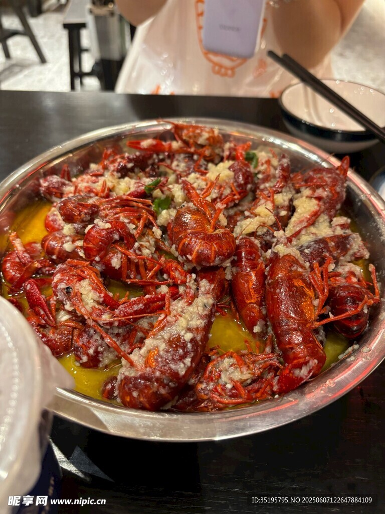 美味誘人的麻辣小龍蝦