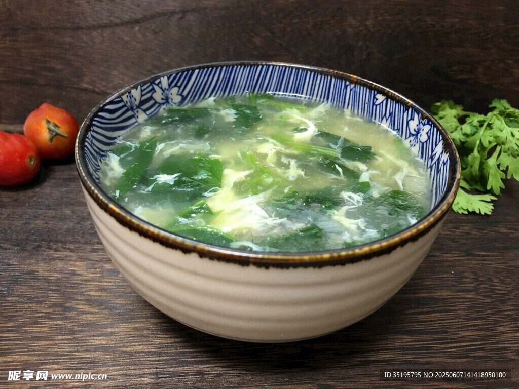 青菜蛋花湯 清新美味