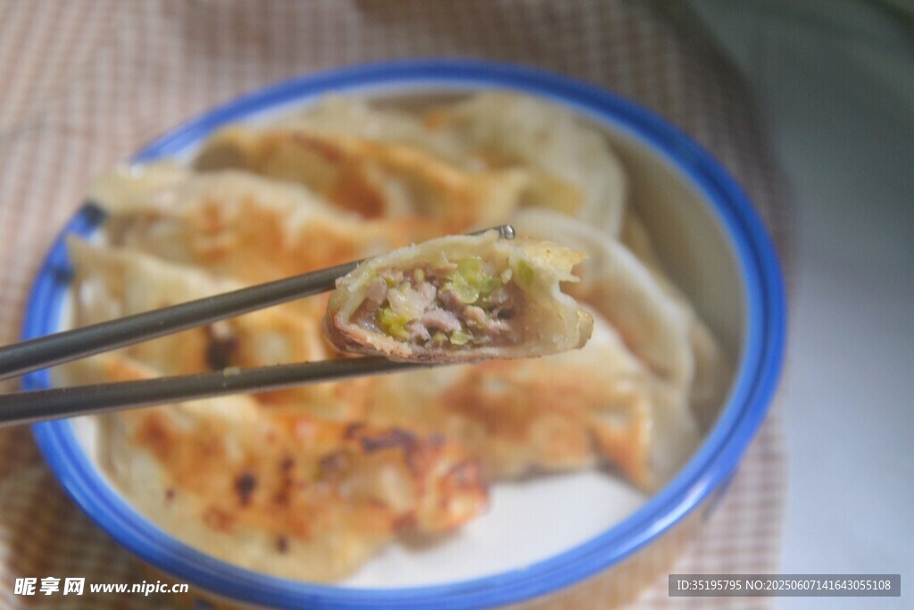 美味煎餃特寫