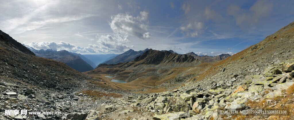 壯麗山間美景