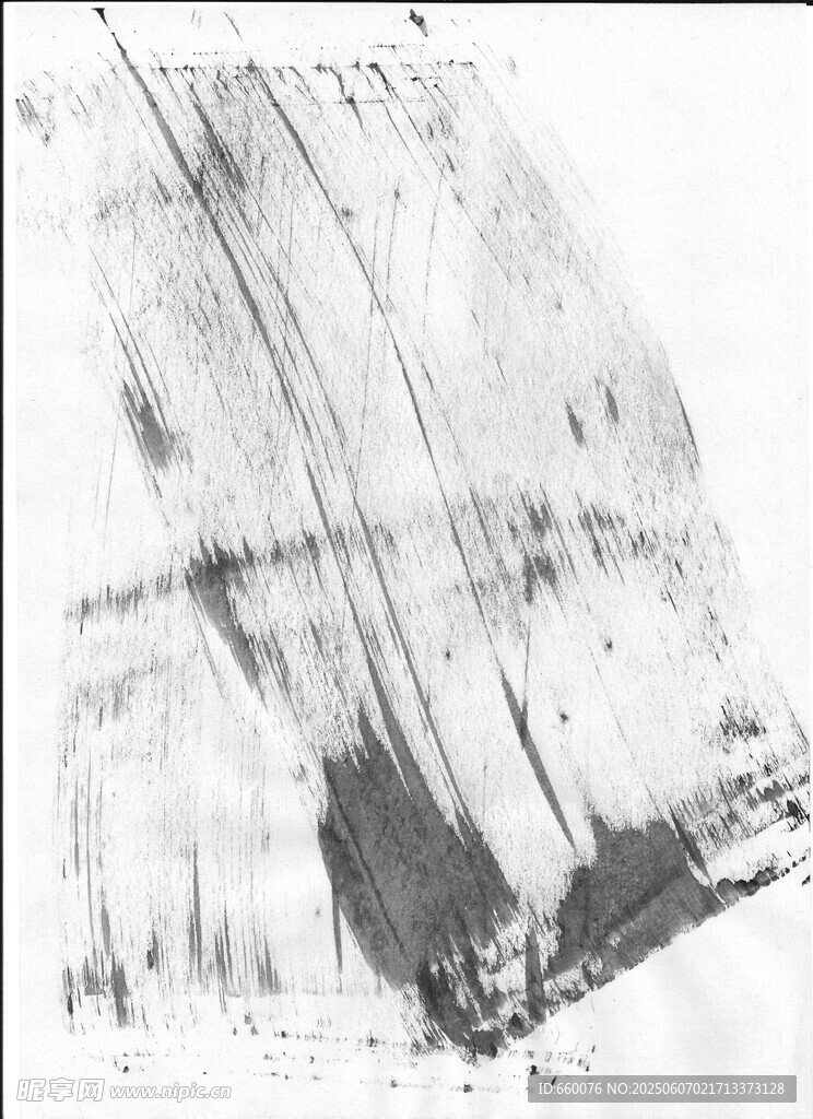 黑白線條抽象藝術畫作