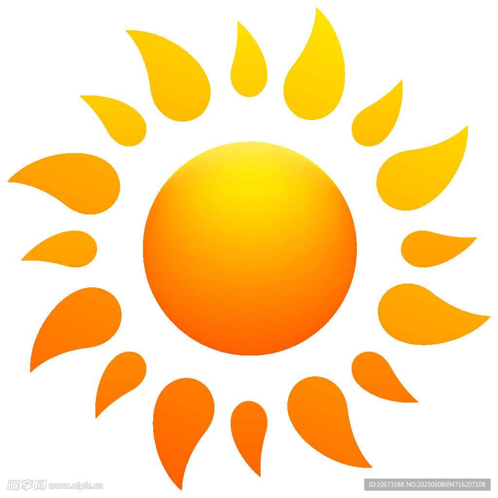 簡約太陽圖標(biāo)