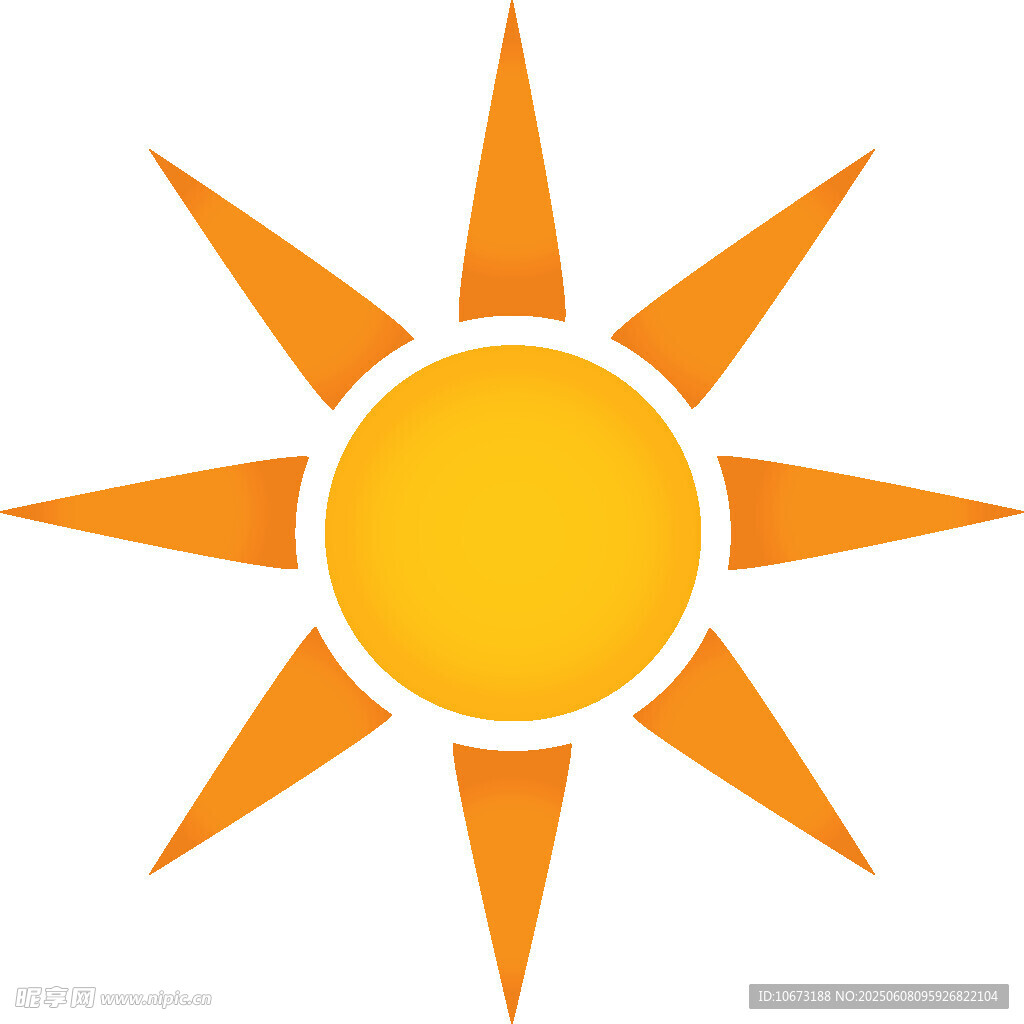 簡約太陽圖標(biāo)