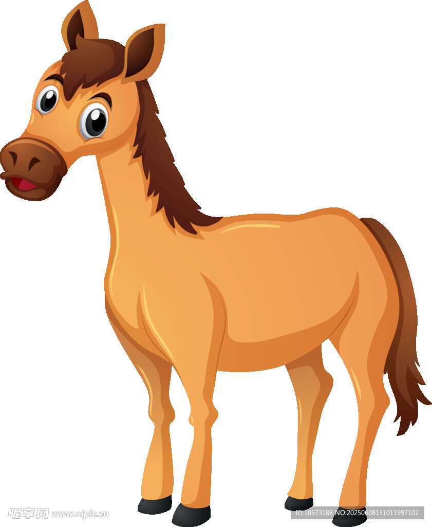 可愛卡通小馬