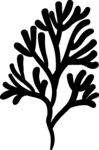 簡約樹枝圖案設計元素