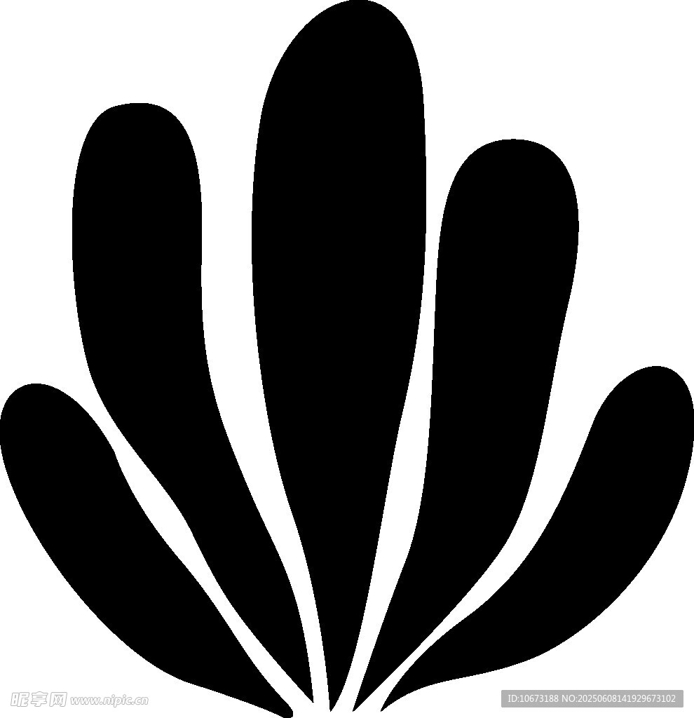 簡約花瓣形圖標(biāo)