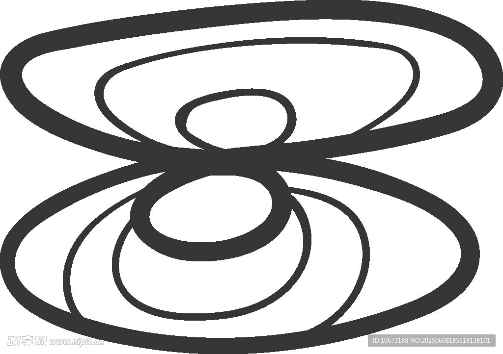抽象幾何環(huán)形圖案設(shè)計(jì)