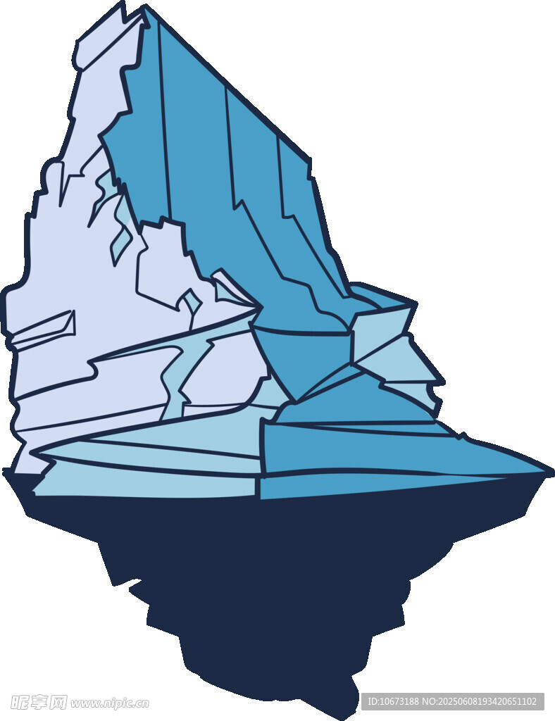 漂浮的冰山