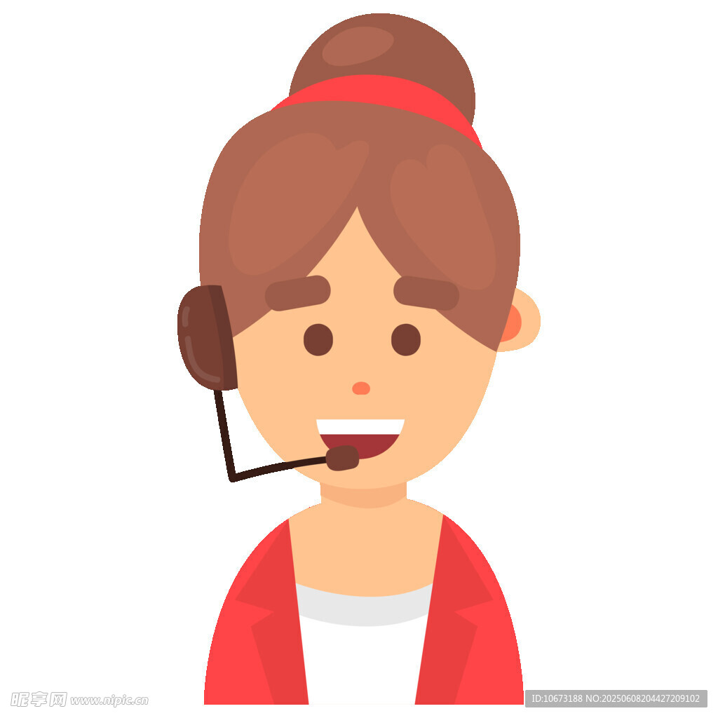 客服女孩