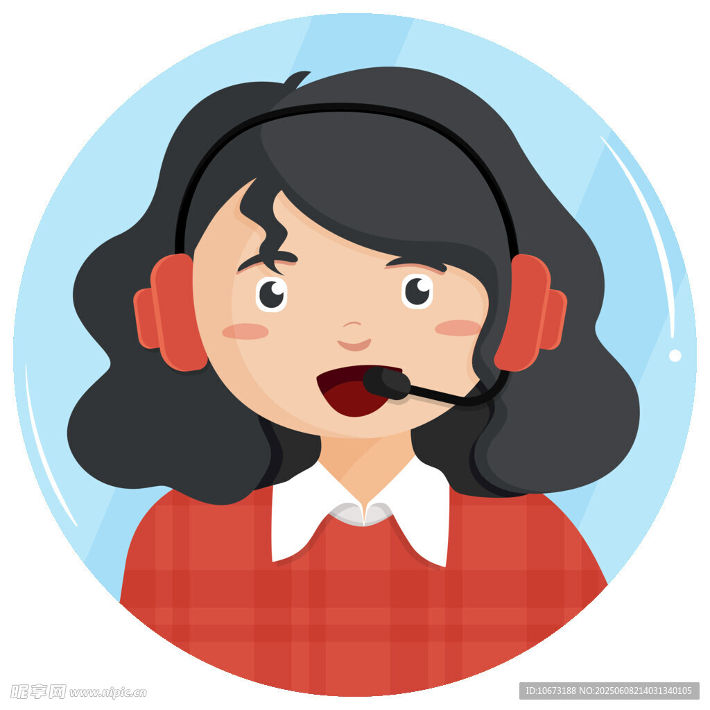 客服女孩