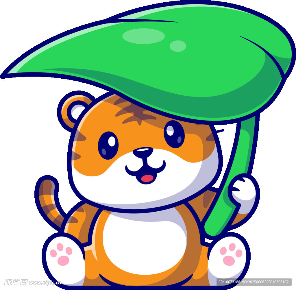 持葉小老虎