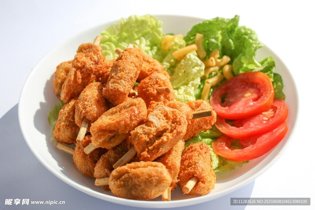 美味雞肉蔬菜沙拉