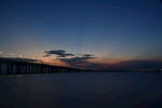 日落夕陽黃昏夜景海邊