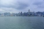 香港維多利亞港海邊海面