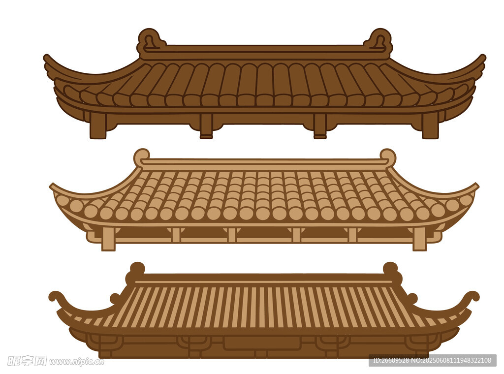 中式傳統屋頂