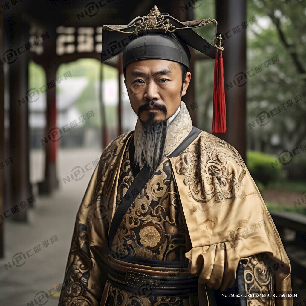 歷史人物陳九德進(jìn)士古裝