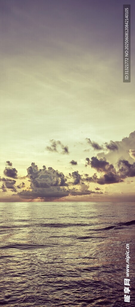 海邊日落美景