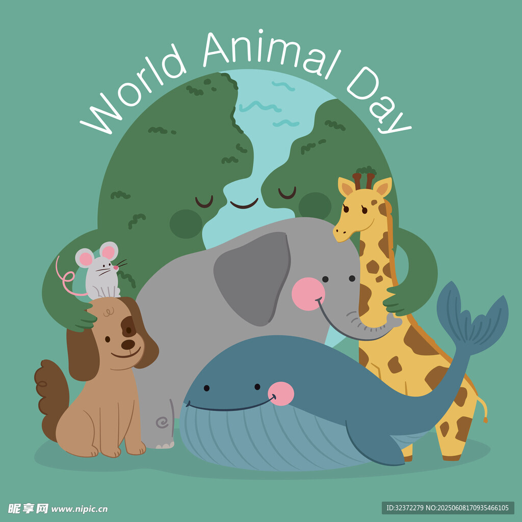 世界動物日可愛動物集合