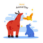 世界動物日的可愛動物們