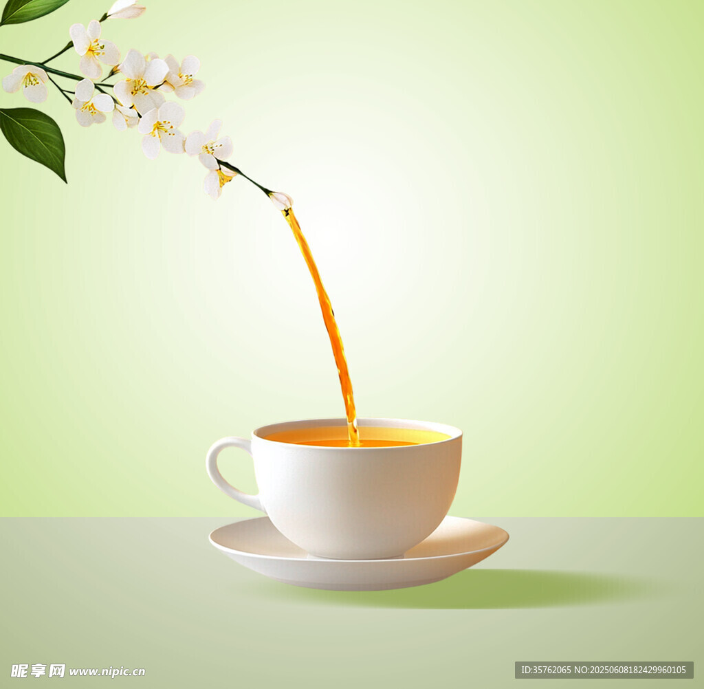 花茶背景