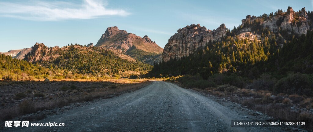 山間公路美景