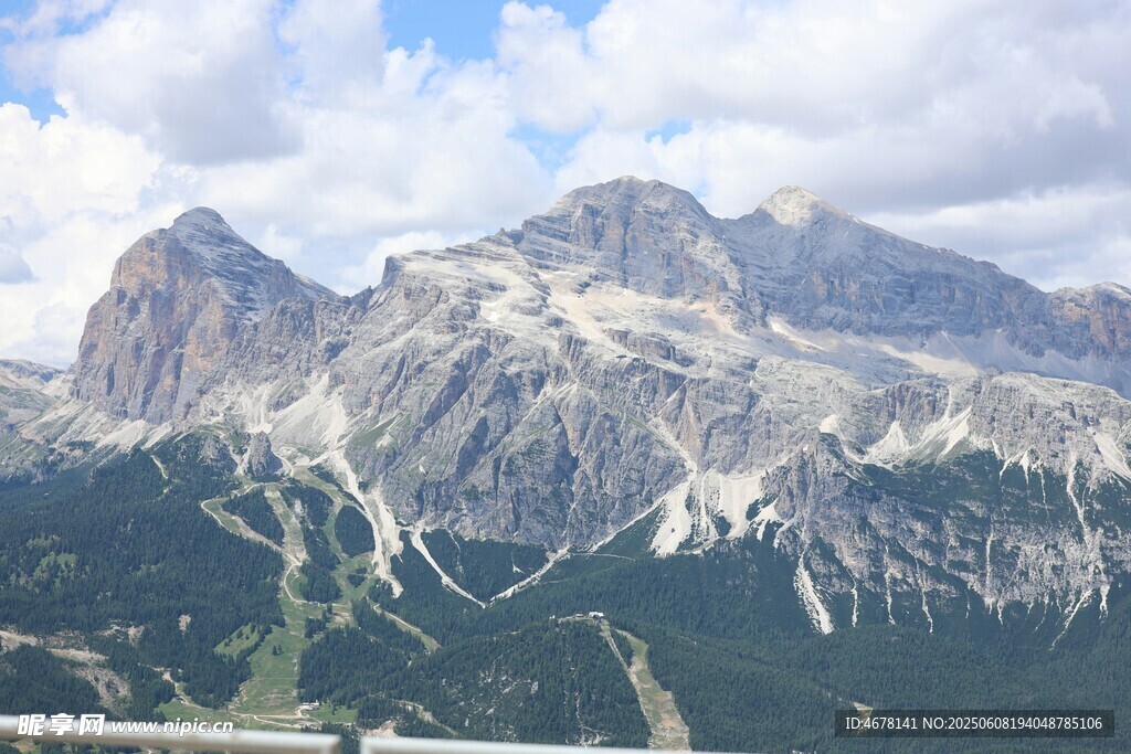 壯麗巍峨的高山美景