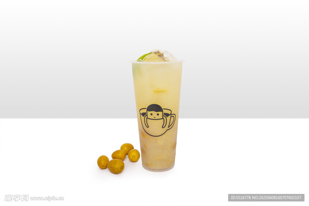 金桔檸檬茶飲展示