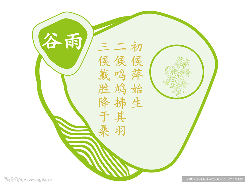 谷雨 二十四節氣 七十二候  