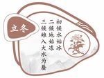 立冬 二十四節(jié)氣 七十二候 