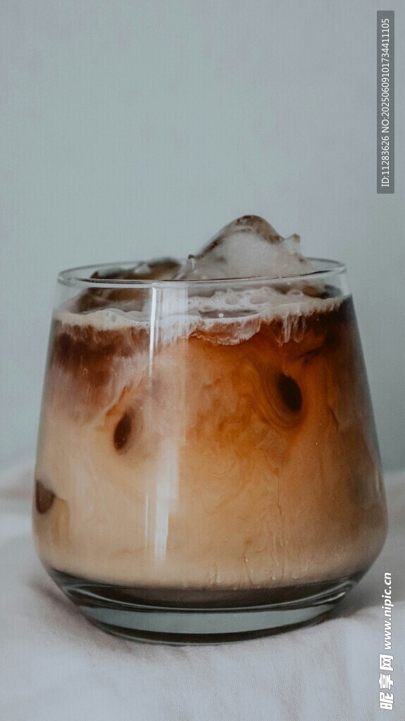冰咖啡飲品特寫