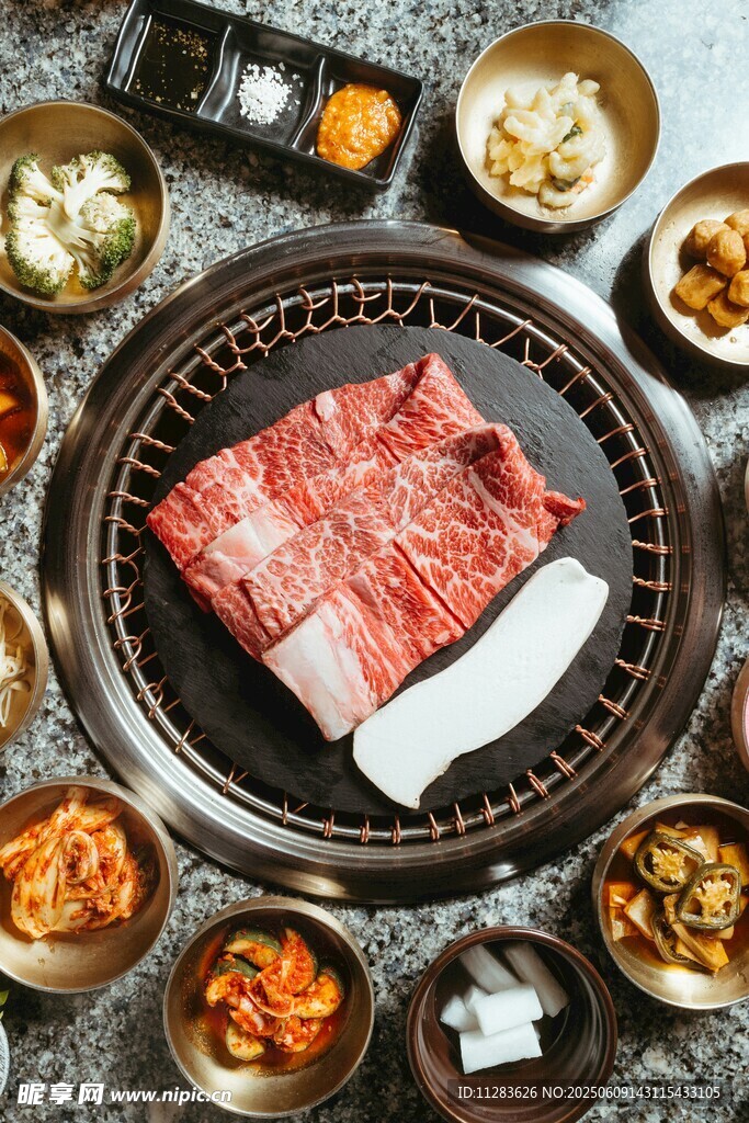 韓式烤肉拼盤