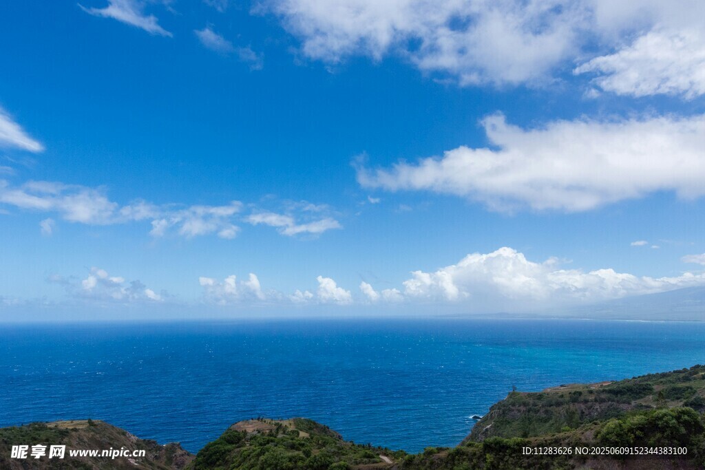 碧海藍天青山美景