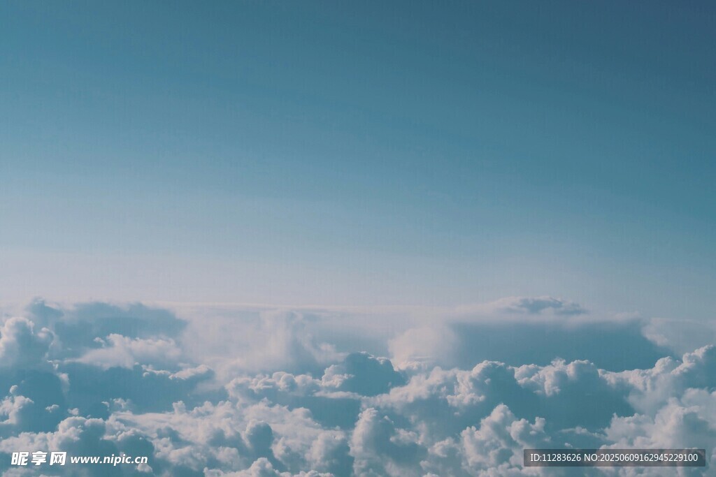 高空云海美景